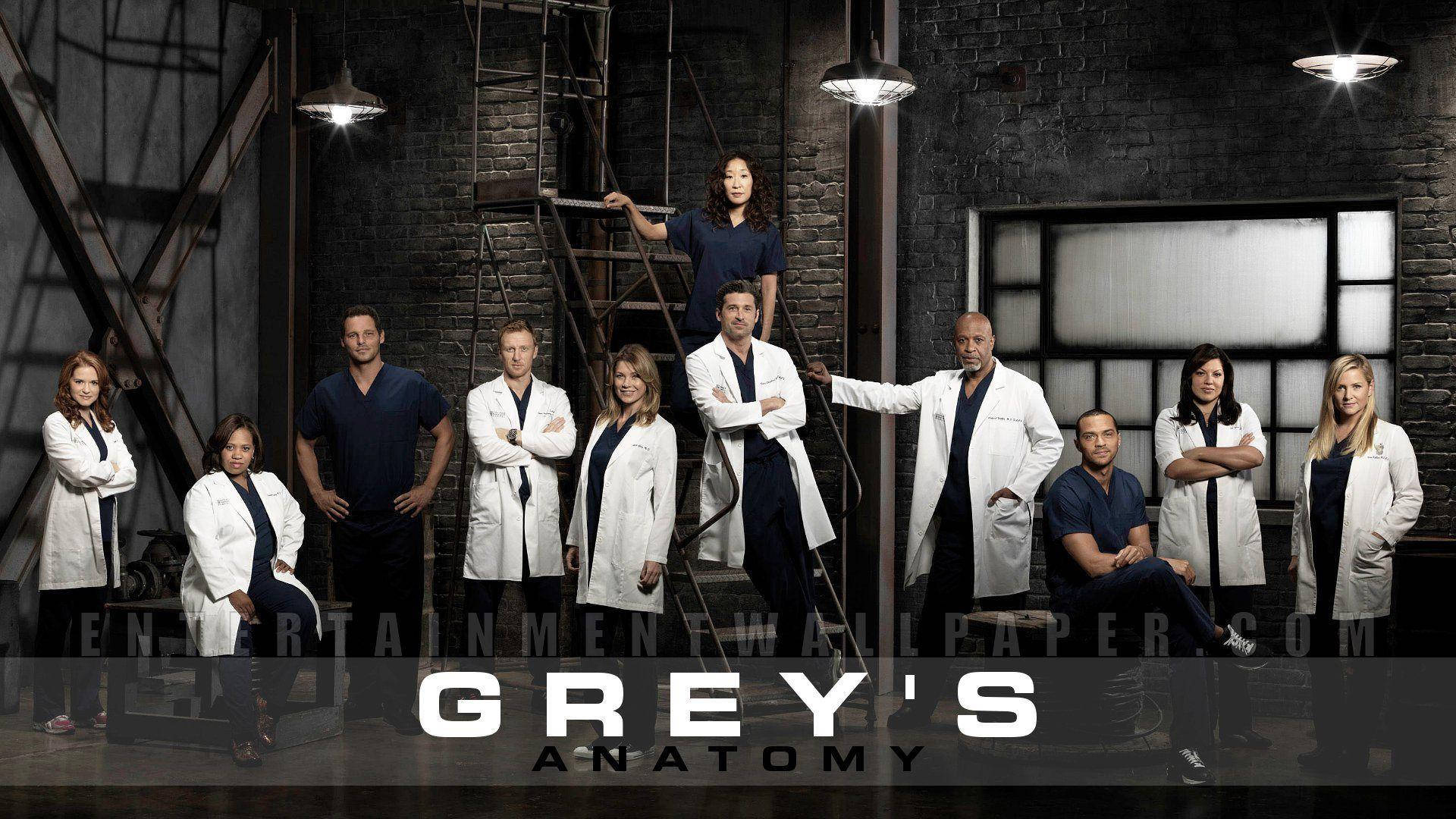 Grey's Anatomy Surgeons Poster Wallpaper