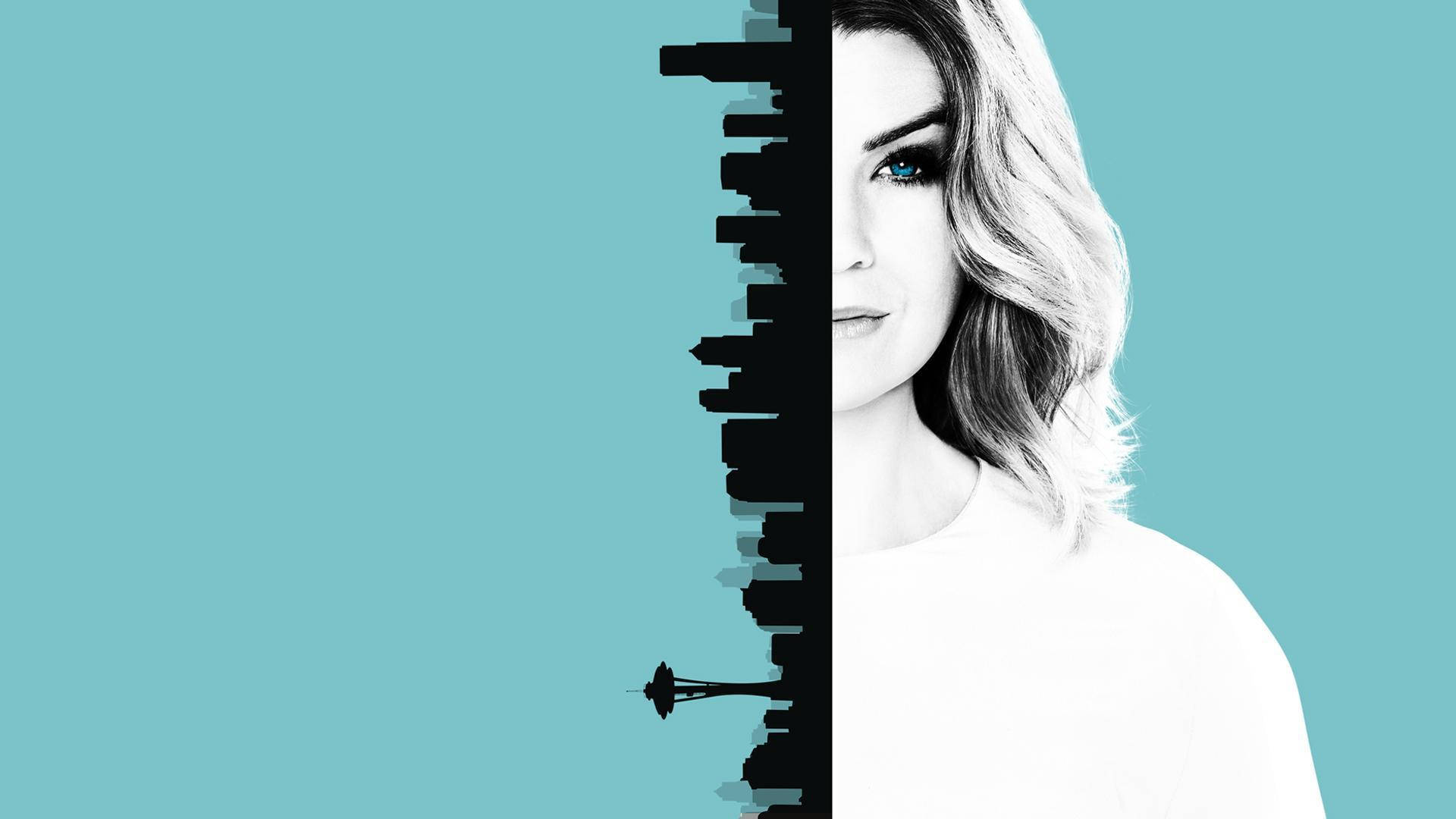 Grey's Anatomy Teal Poster