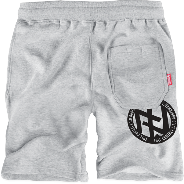 Grey Sweat Shortswith Logo PNG