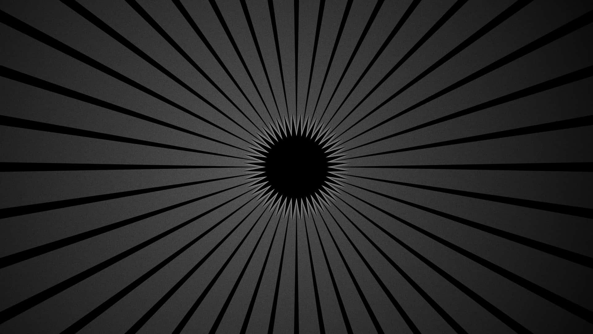 Schwarzerund Weißer Abstrakter Lichtstrahlen-hintergrund Wallpaper