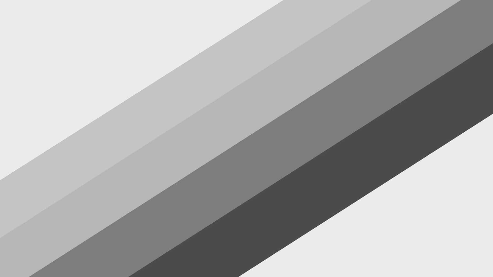 Eingrau-weißer Gestreifter Hintergrund Mit Einer Schwarz-weißen Linie.