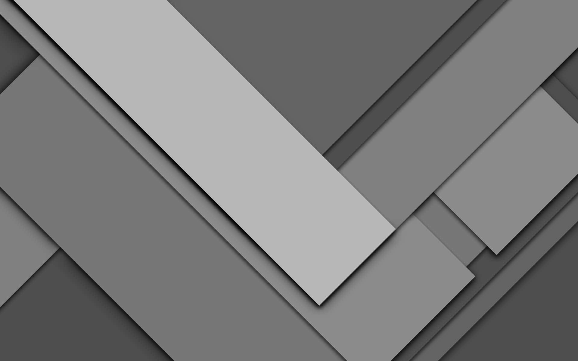A Gray And White Abstract Background With A Black And White Chevron
