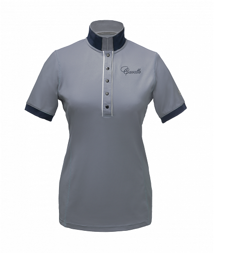 Grey Womens Polo Shirt Design PNG