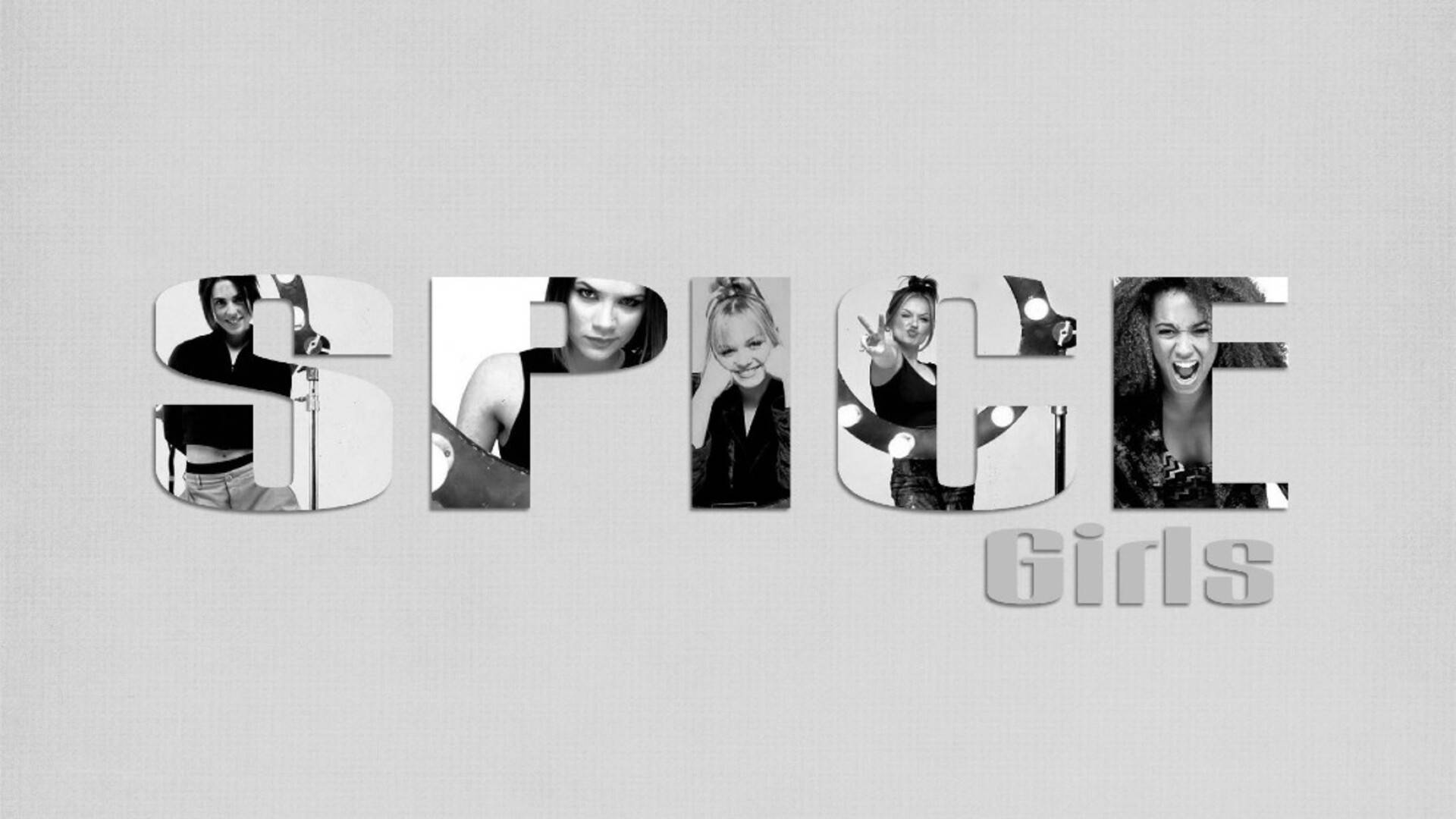 Greyscale Spice Girls Art