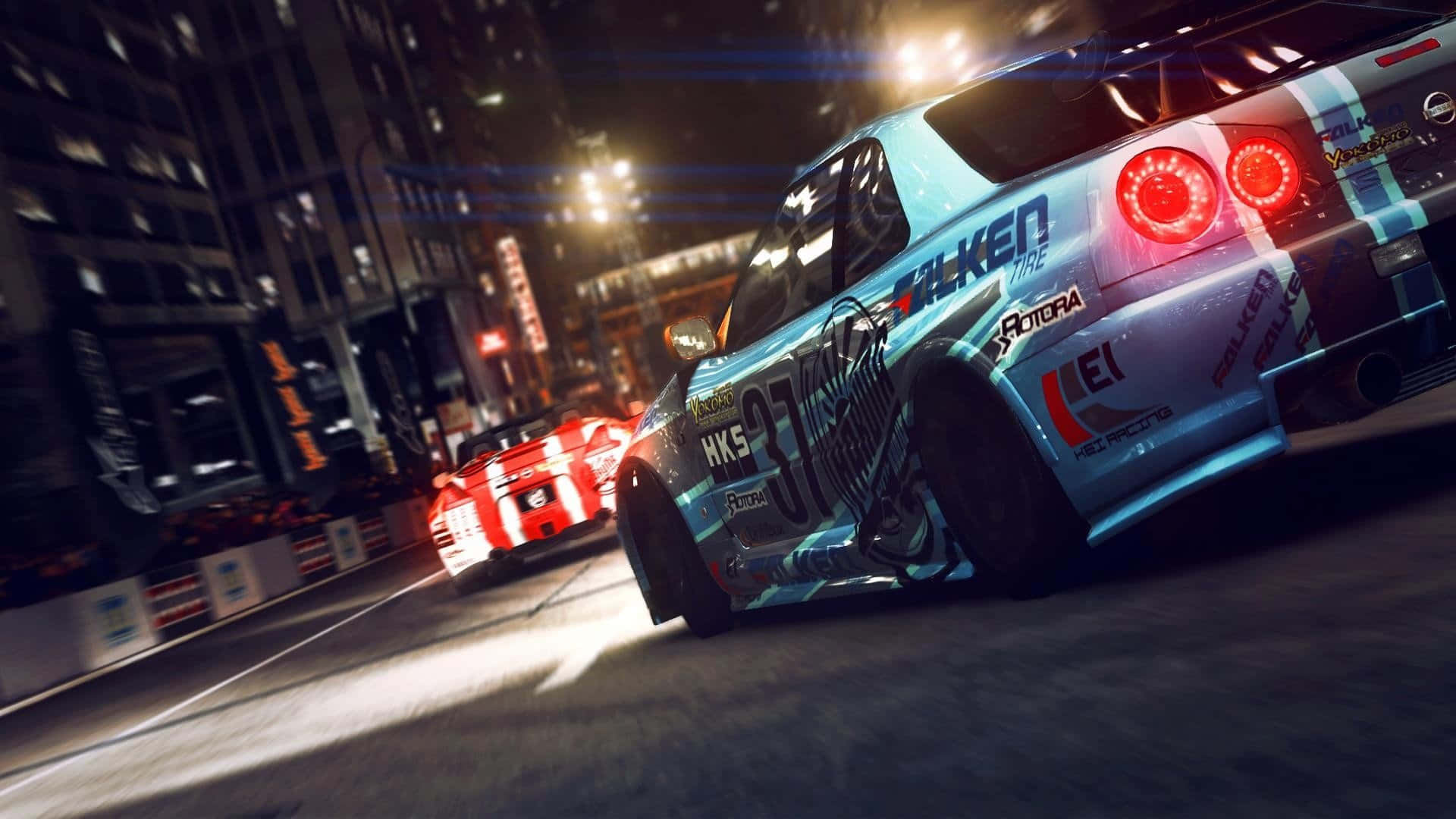 Grid 2 Racing Action Background