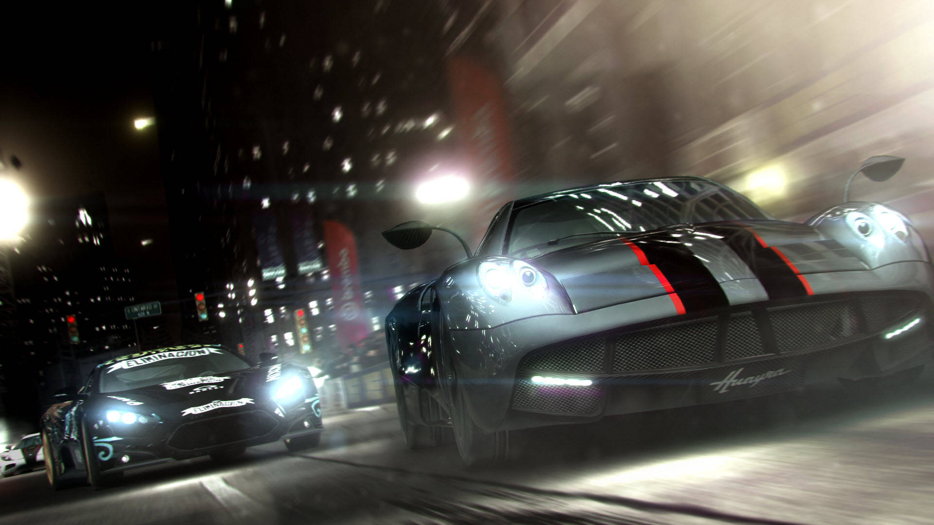 Fast-paced Racing in the City: Grid 2 Wallpaper