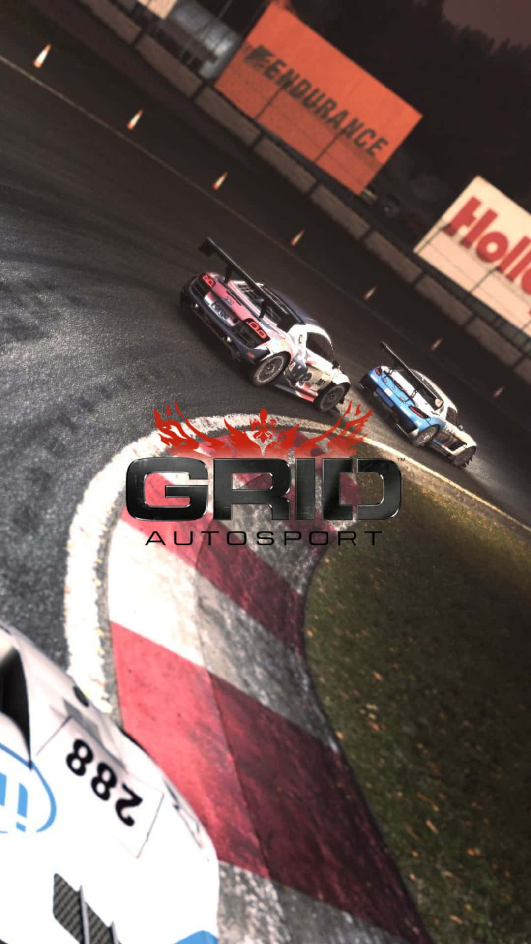 "Burning Out Your Tires in Grid Autosport"