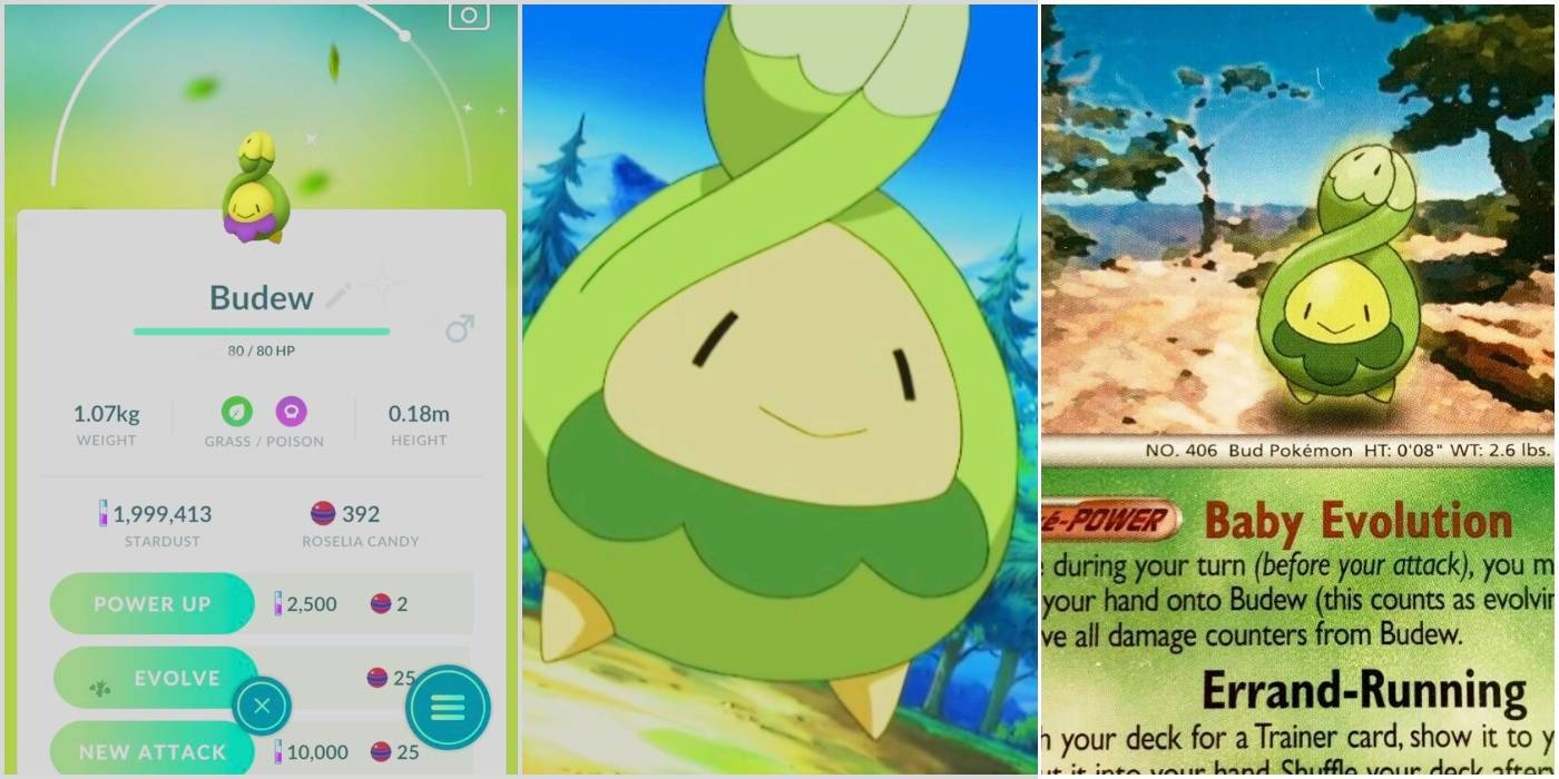 Grid Collage Of Budew Wallpaper