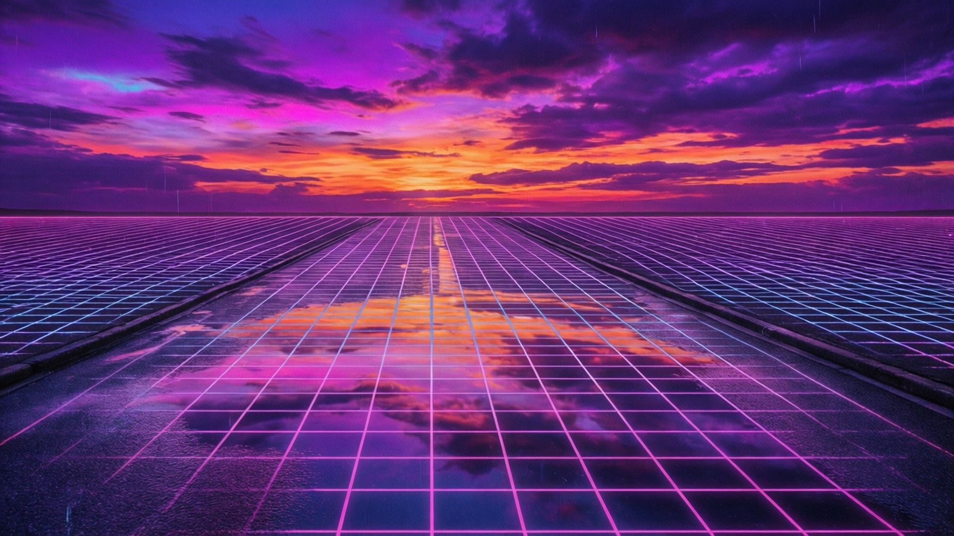 Grid Floor Reflection Taustakuvat