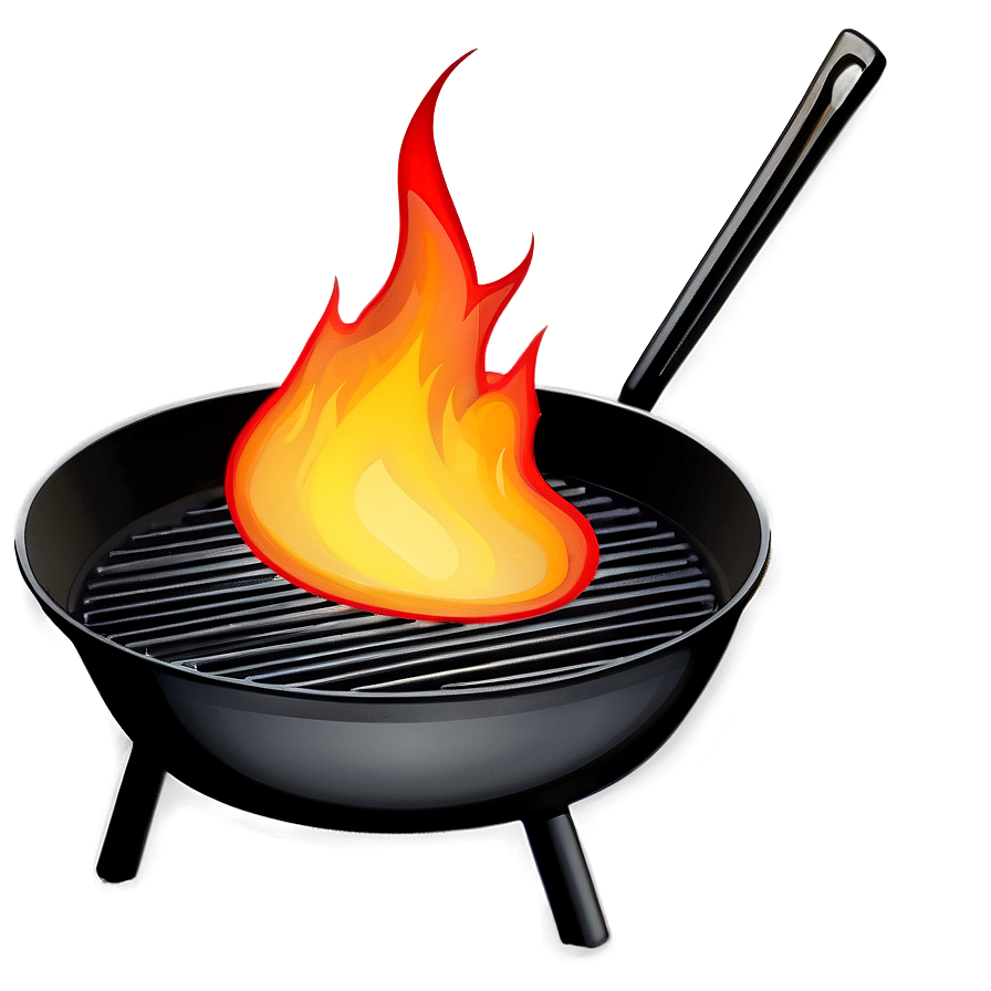 Download Grill Flame Png Wdu90 | Wallpapers.com