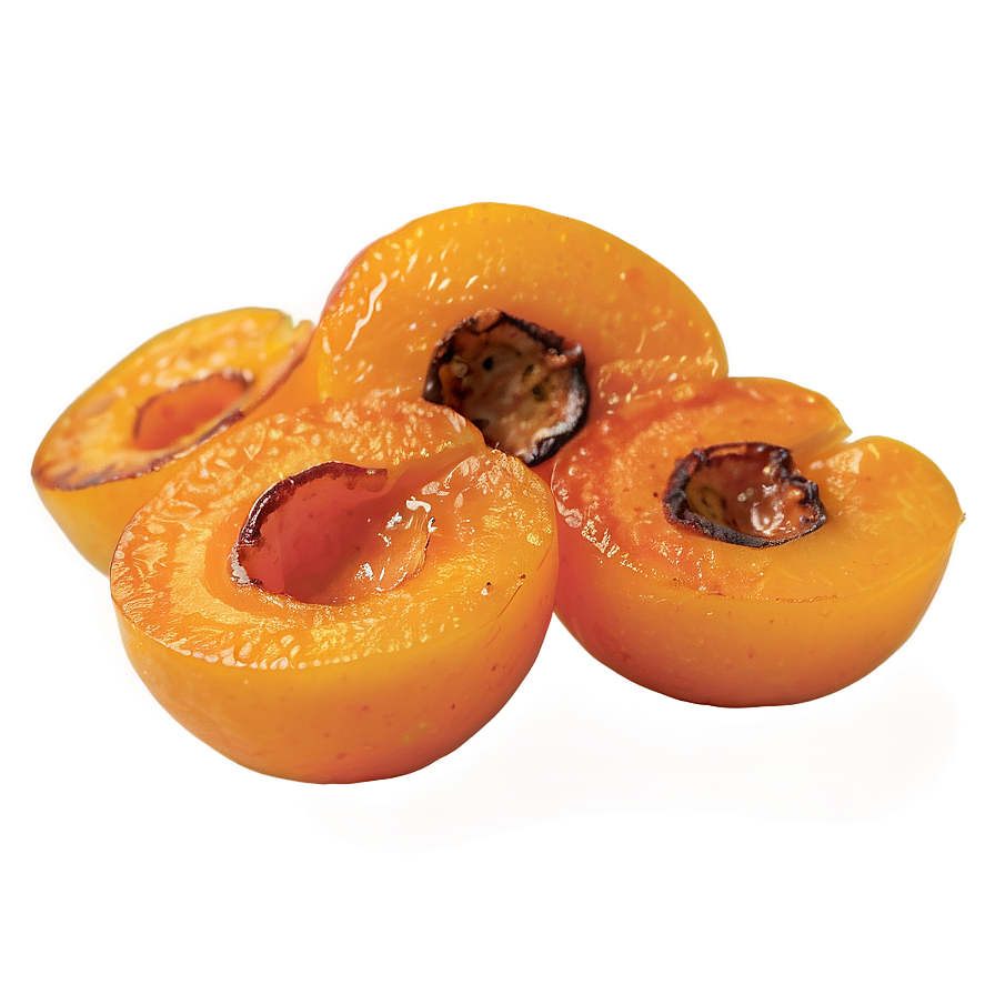 Grilled Apricot Png 06252024 PNG