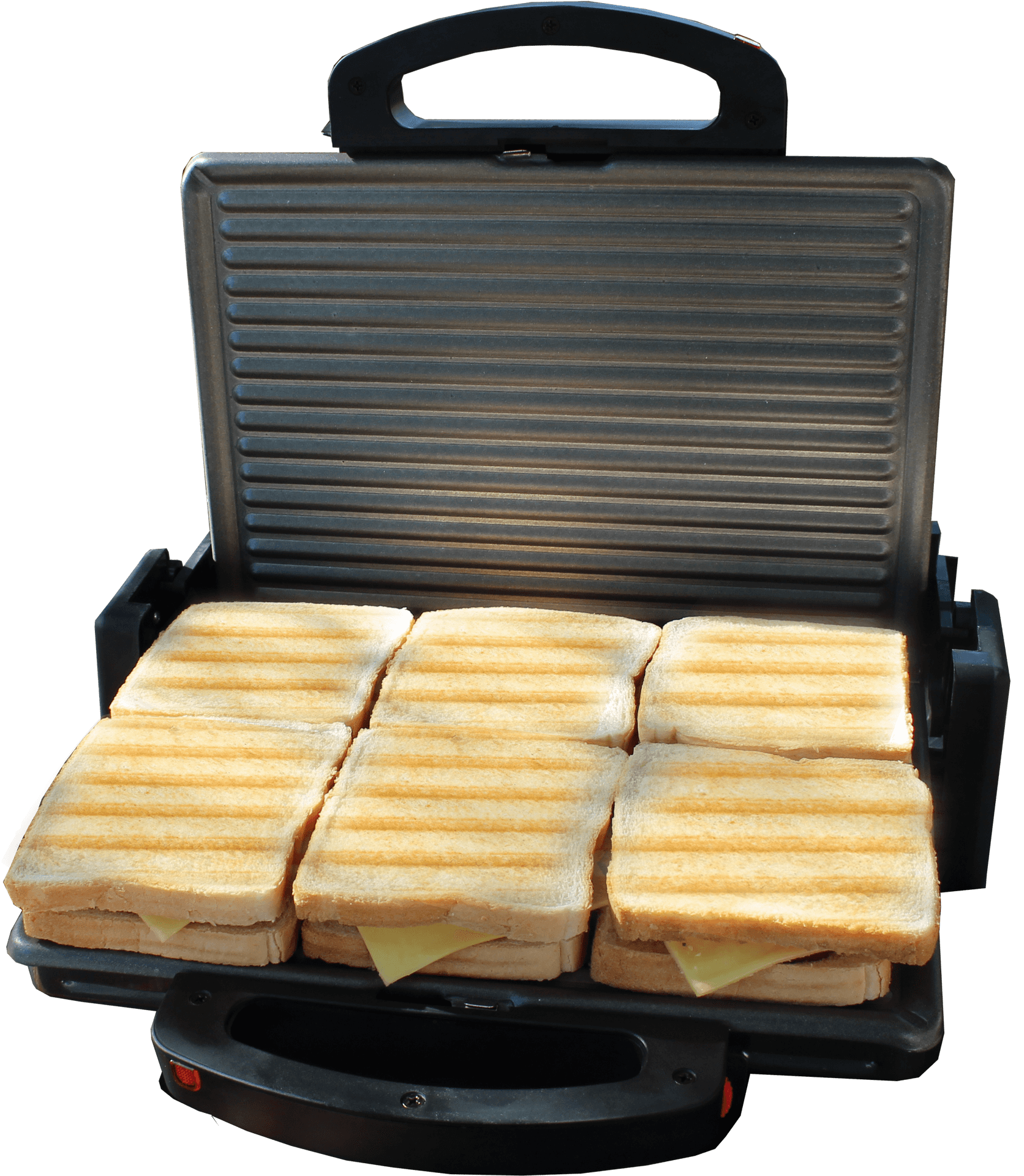 Grilled Cheese Sandwicheson Press PNG