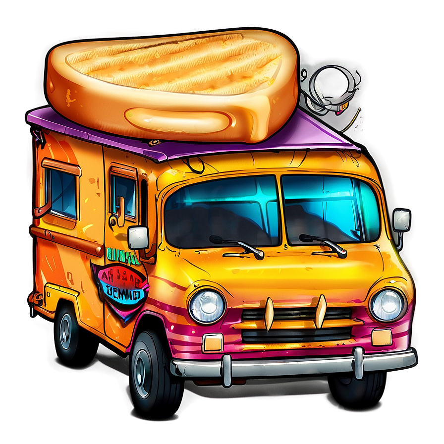 Grilled Cheese Truck Png 9 PNG