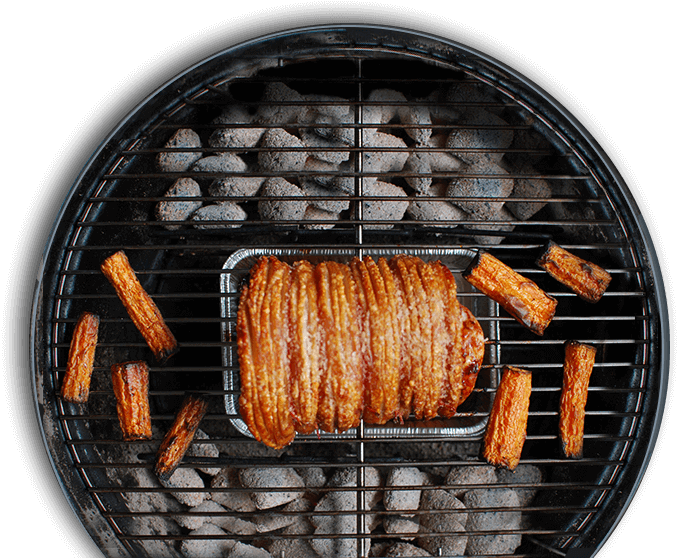 Grilled Pork Bellyand Sweet Potatoes Barbecue PNG