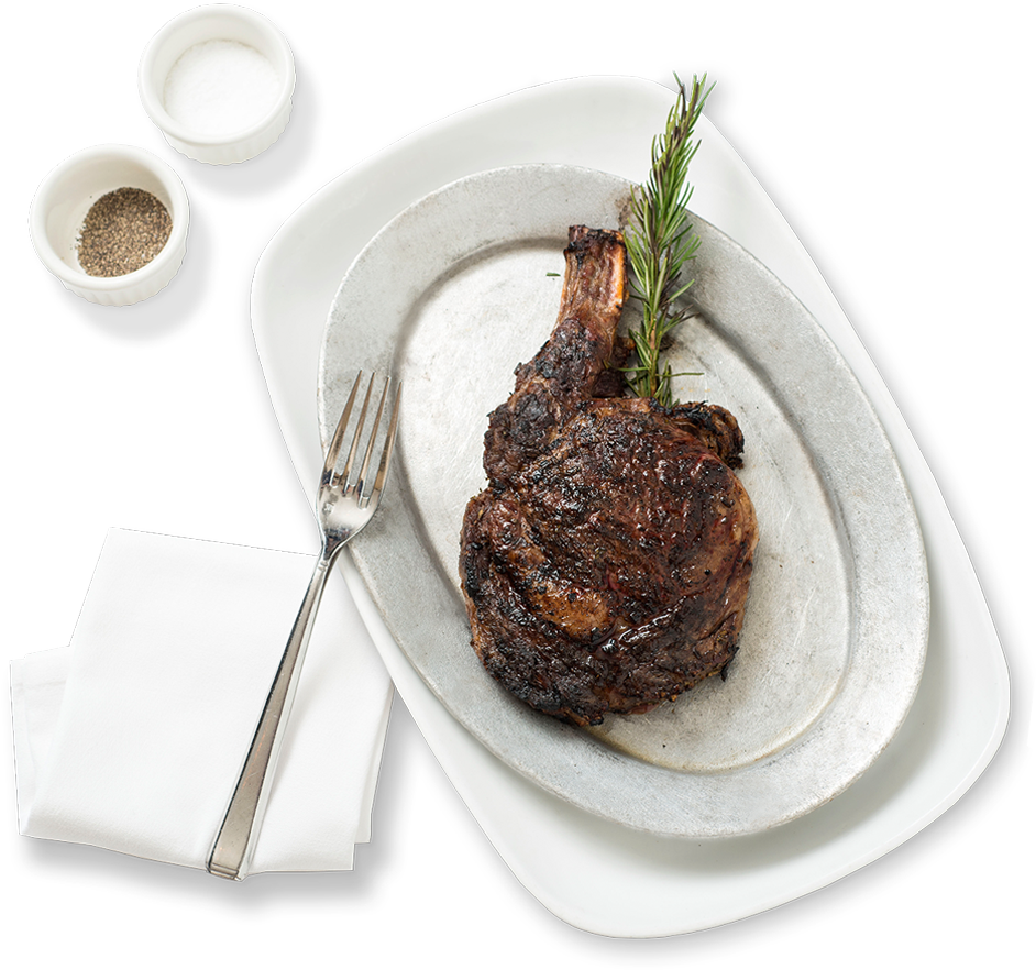 Grilled Ribeye Steak Dinner PNG