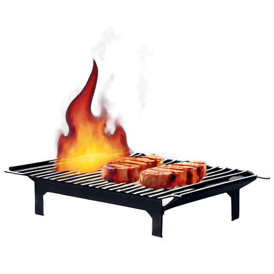 Grilling Fire Png B PNG