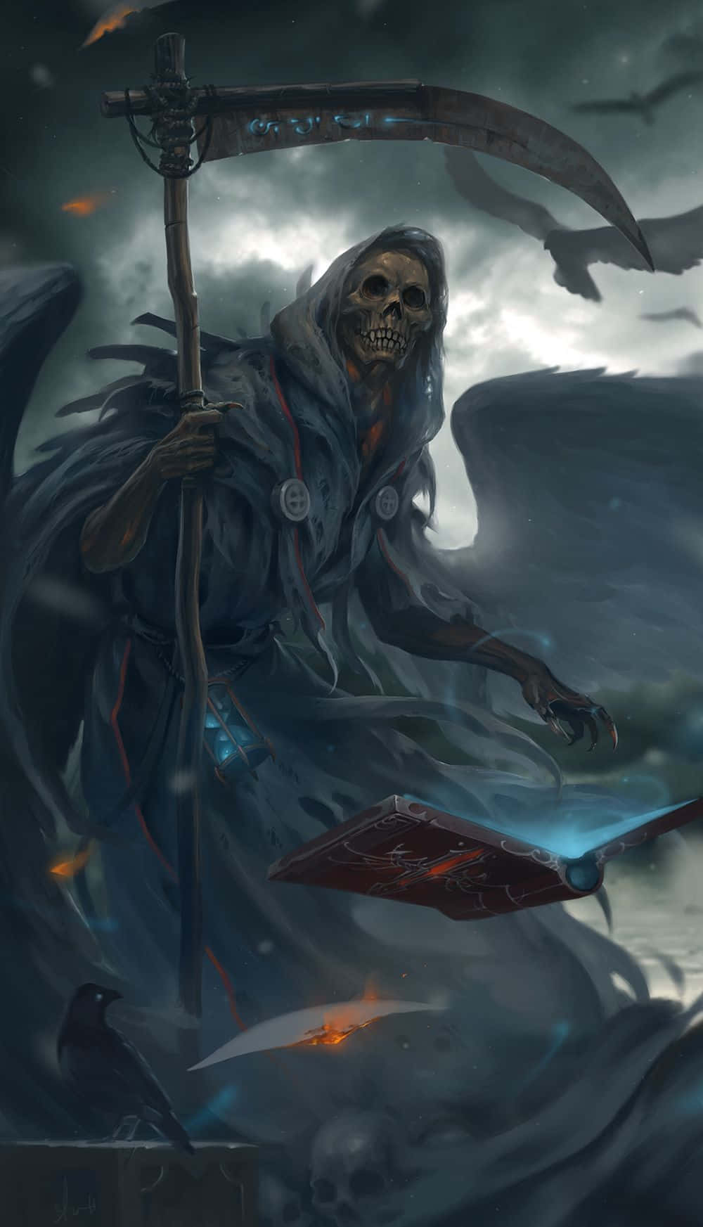 Captivating Grim Reaper Image