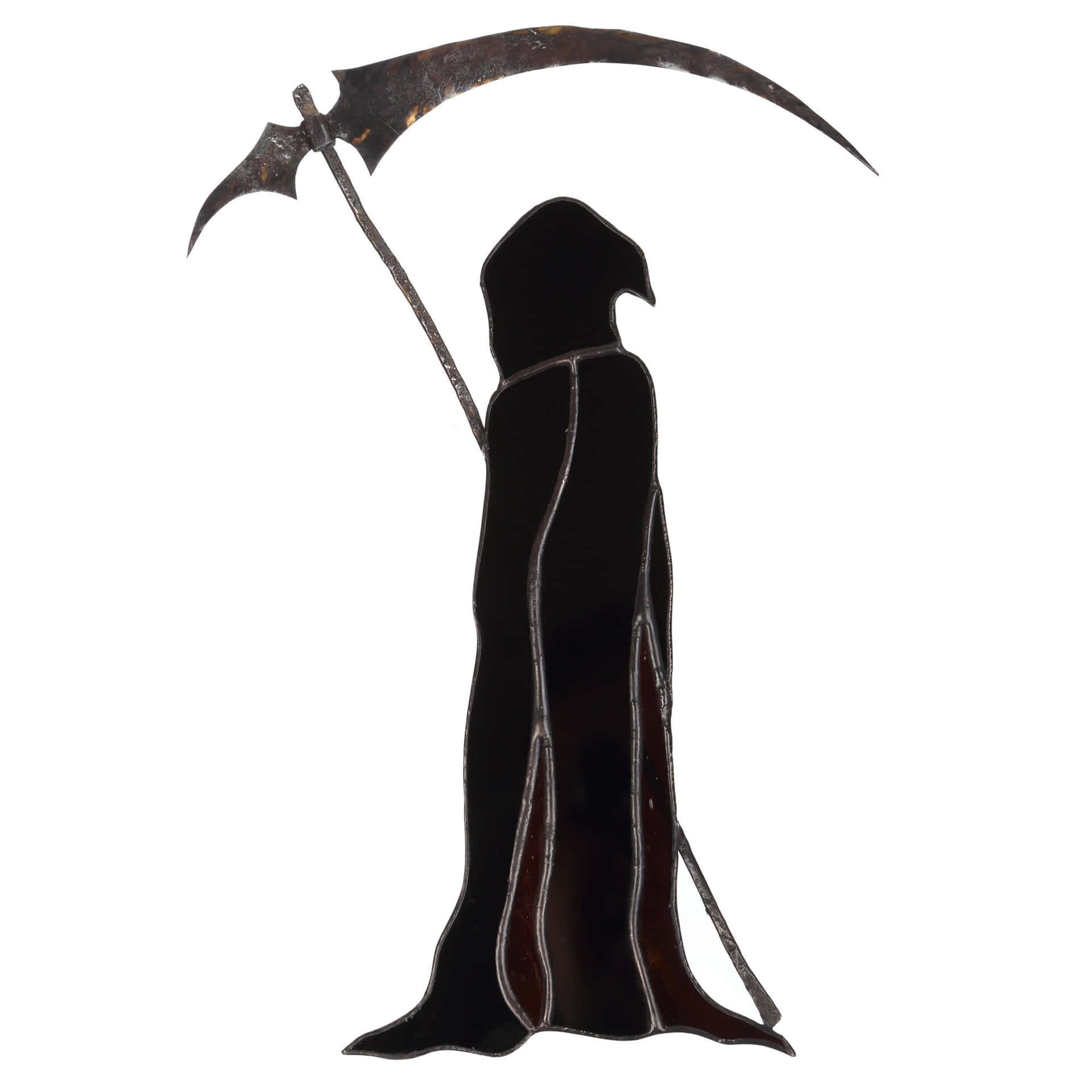 Grim Reaper Summoning Souls with Dark Intensity