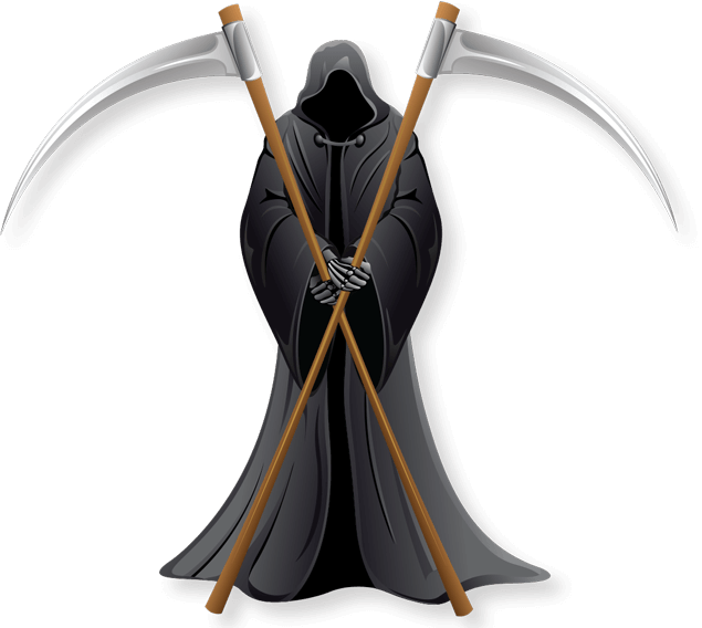 Grim Reaper Cartoon PNG