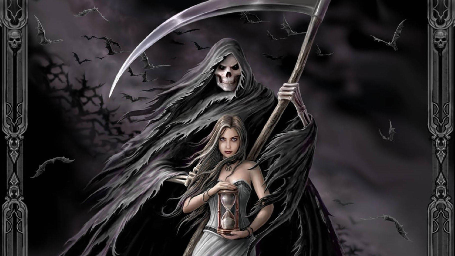 Grim Reaper Hour Muse Wallpaper