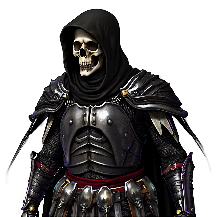 Grim Reaper In Armor Png Tps PNG