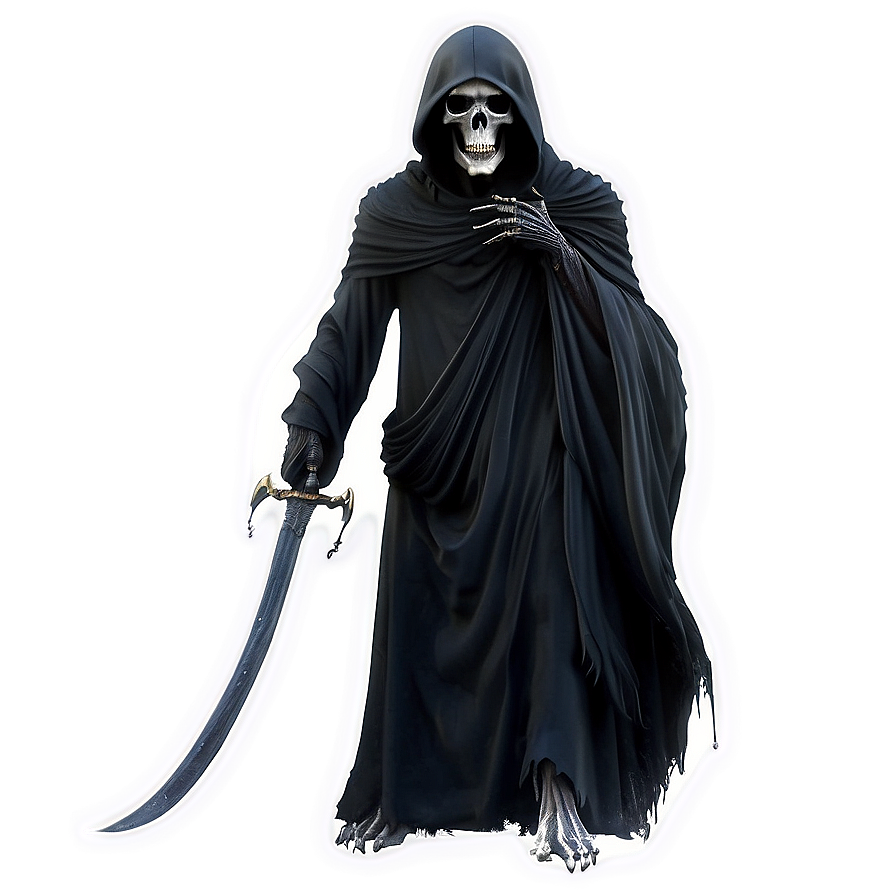 Grim Reaper With Raven Png Nrv68 PNG