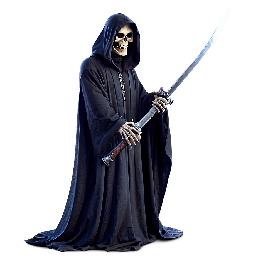 Grim Reaper With Sword Png Ilq97 PNG