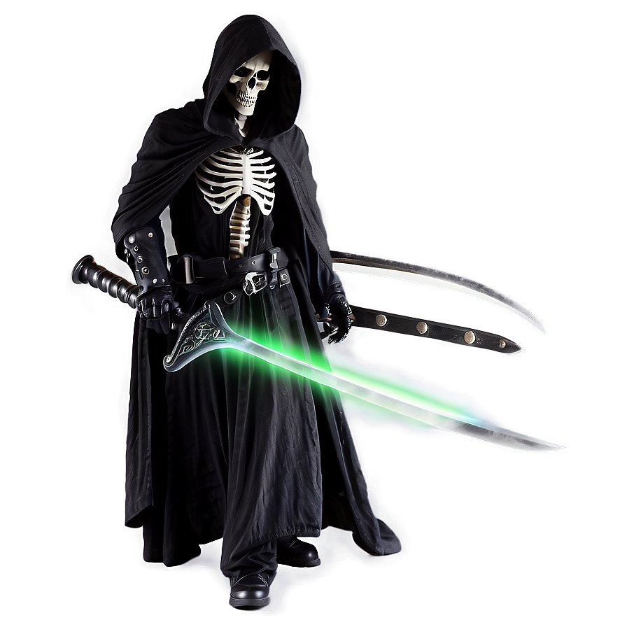 Grim Reaper With Sword Png Rqb PNG