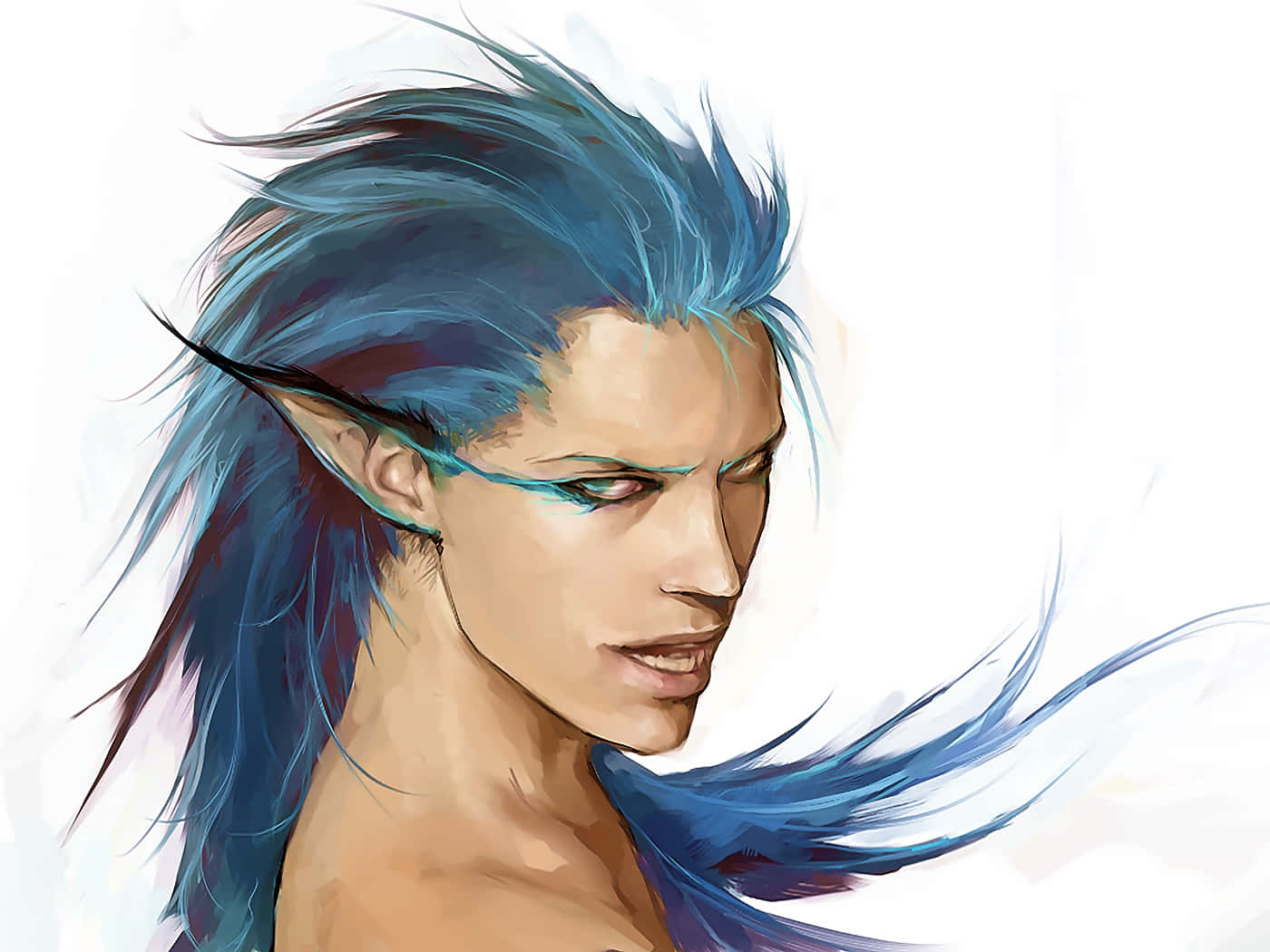 "Grimmjow Jaegerjaquez from the Anime Series Bleach" Wallpaper