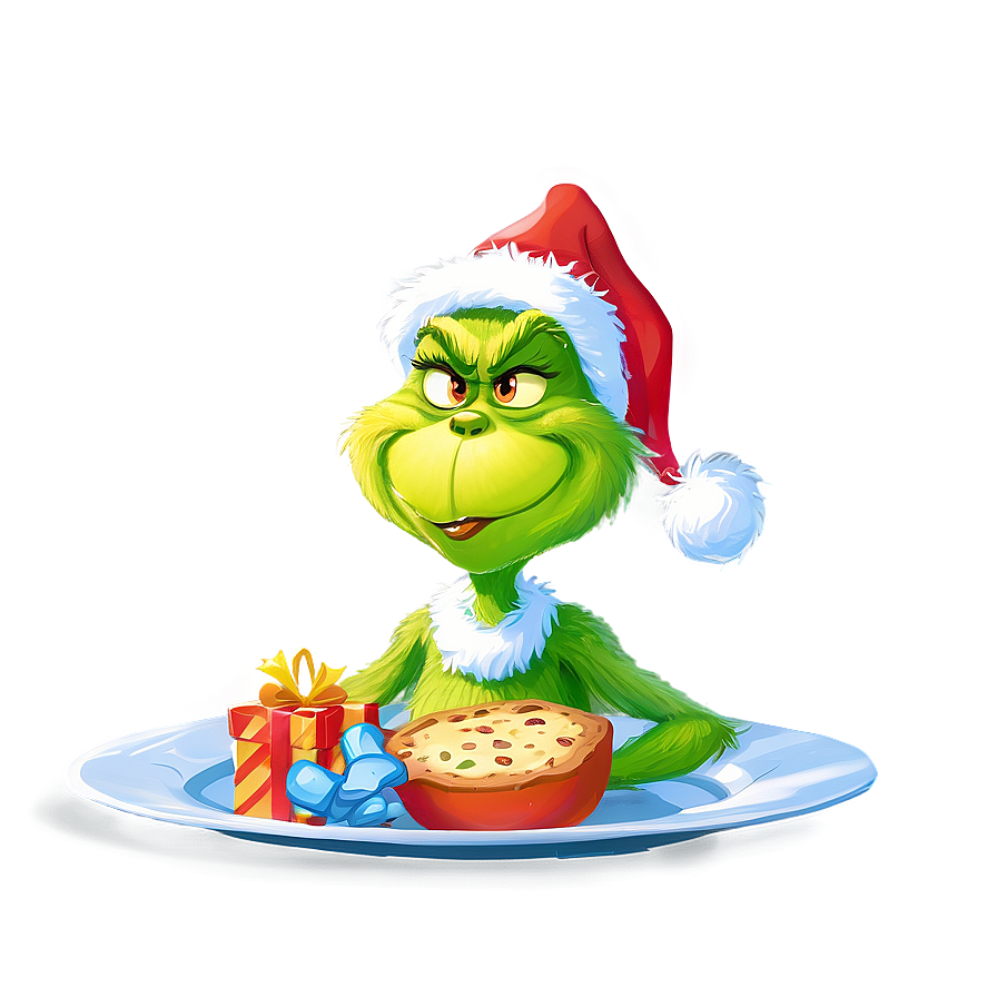 Grinch Christmas Feast Png Vgn PNG