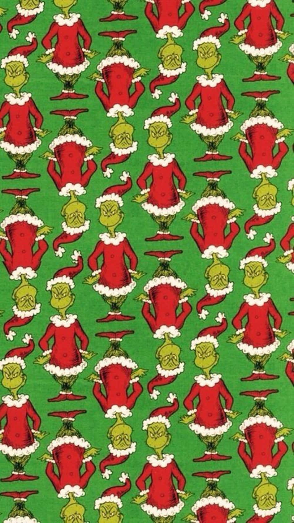 Verbreitensie In Dieser Weihnachtszeit Weihnachtsstimmung Mit Dem Grinch-weihnachts-iphone-hintergrund. Wallpaper