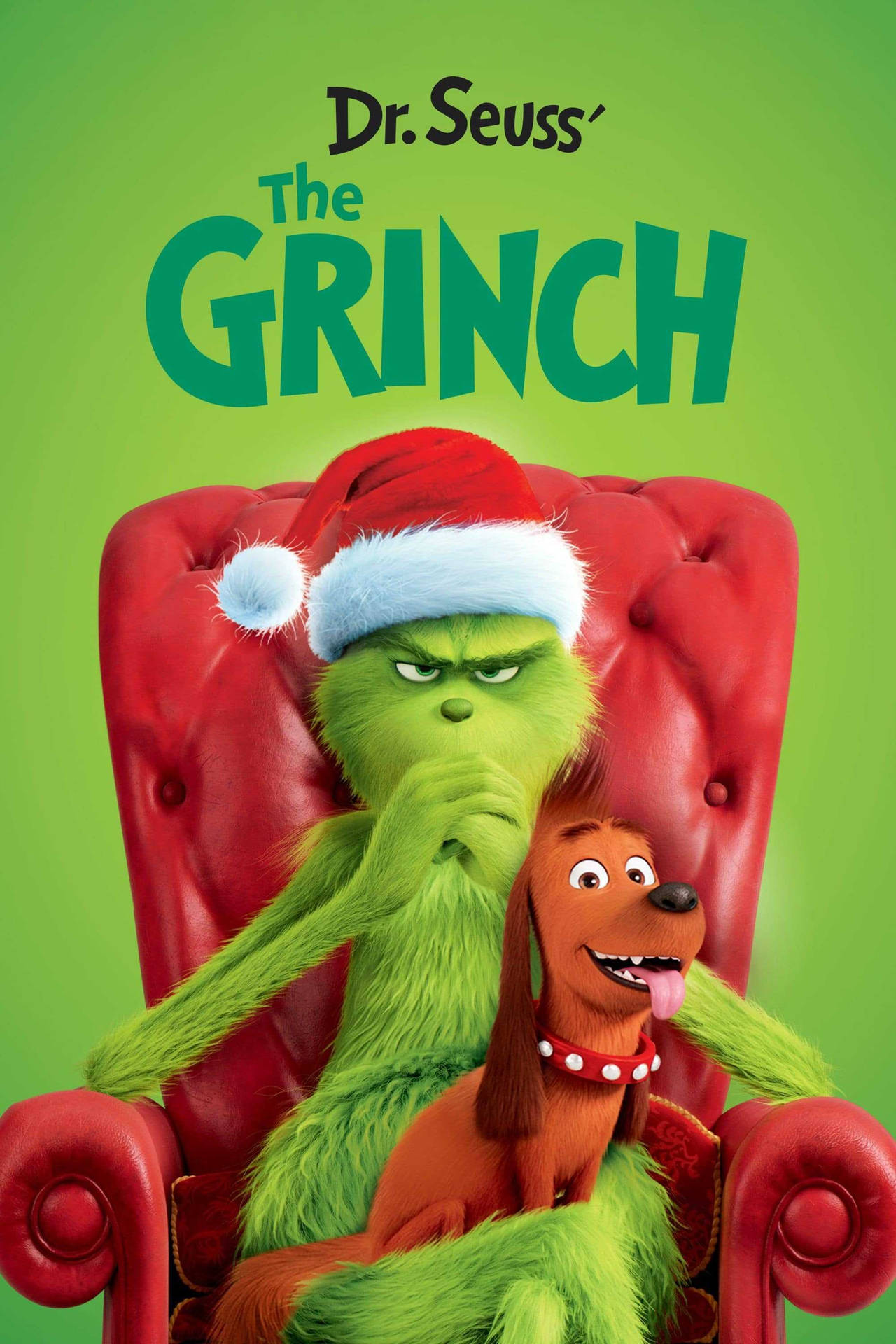 Grinch In Red Sofa