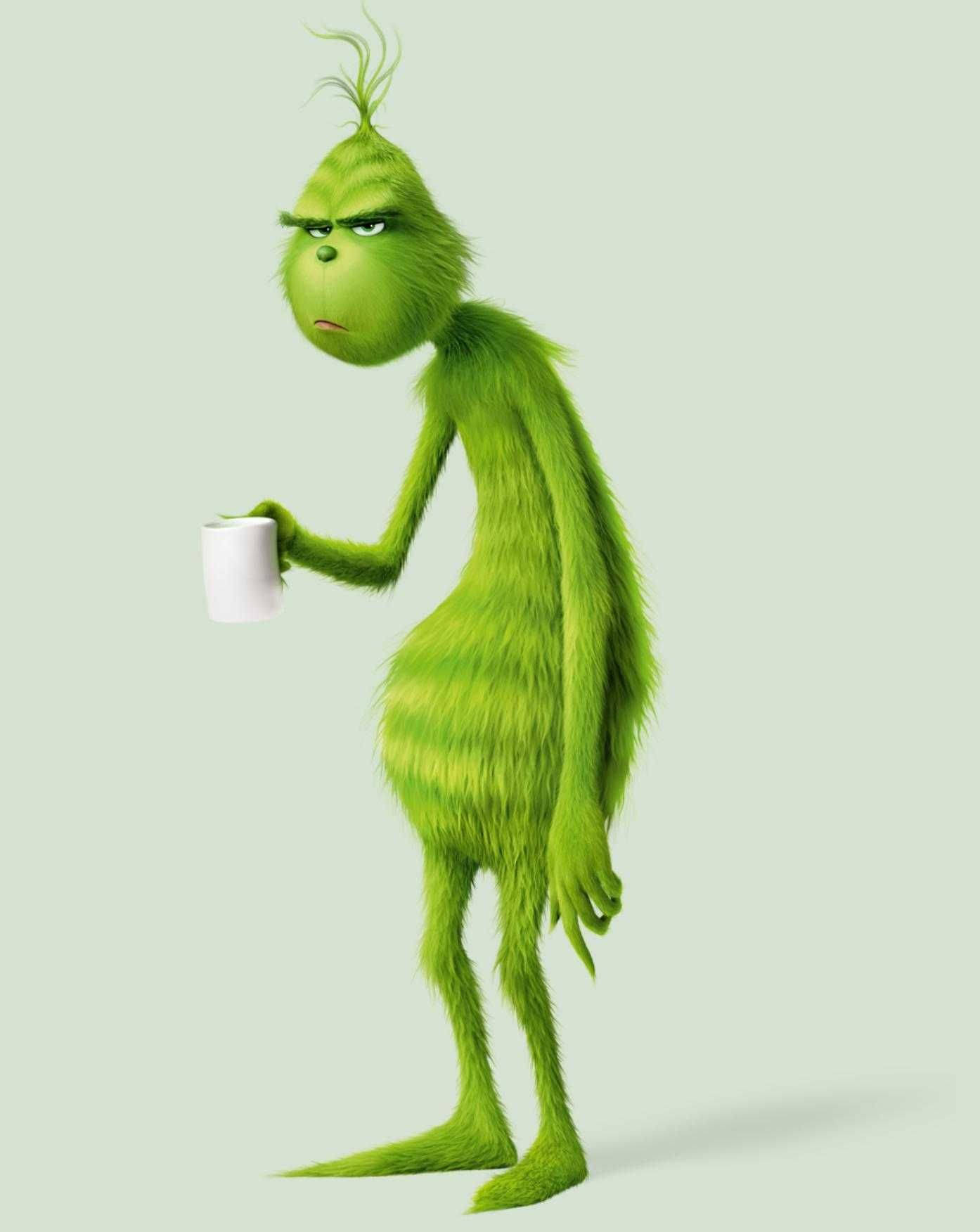 Grinch With Coffee