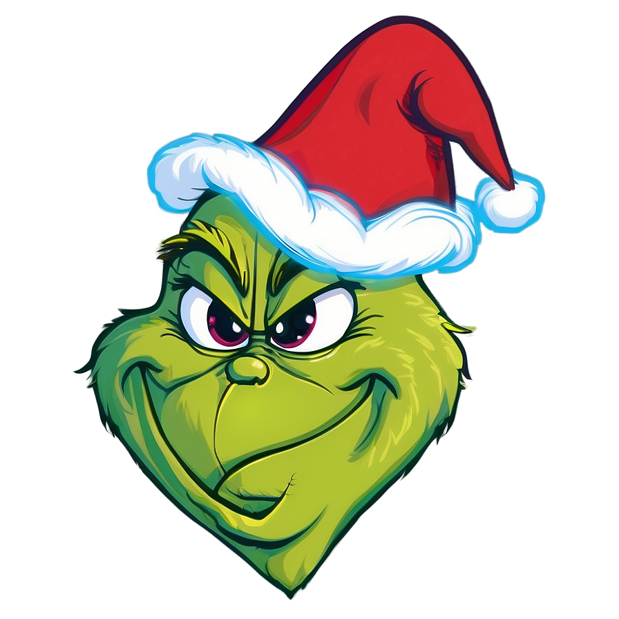 Download Grinch With Heart Three Sizes Too Small Png Adf | Wallpapers.com