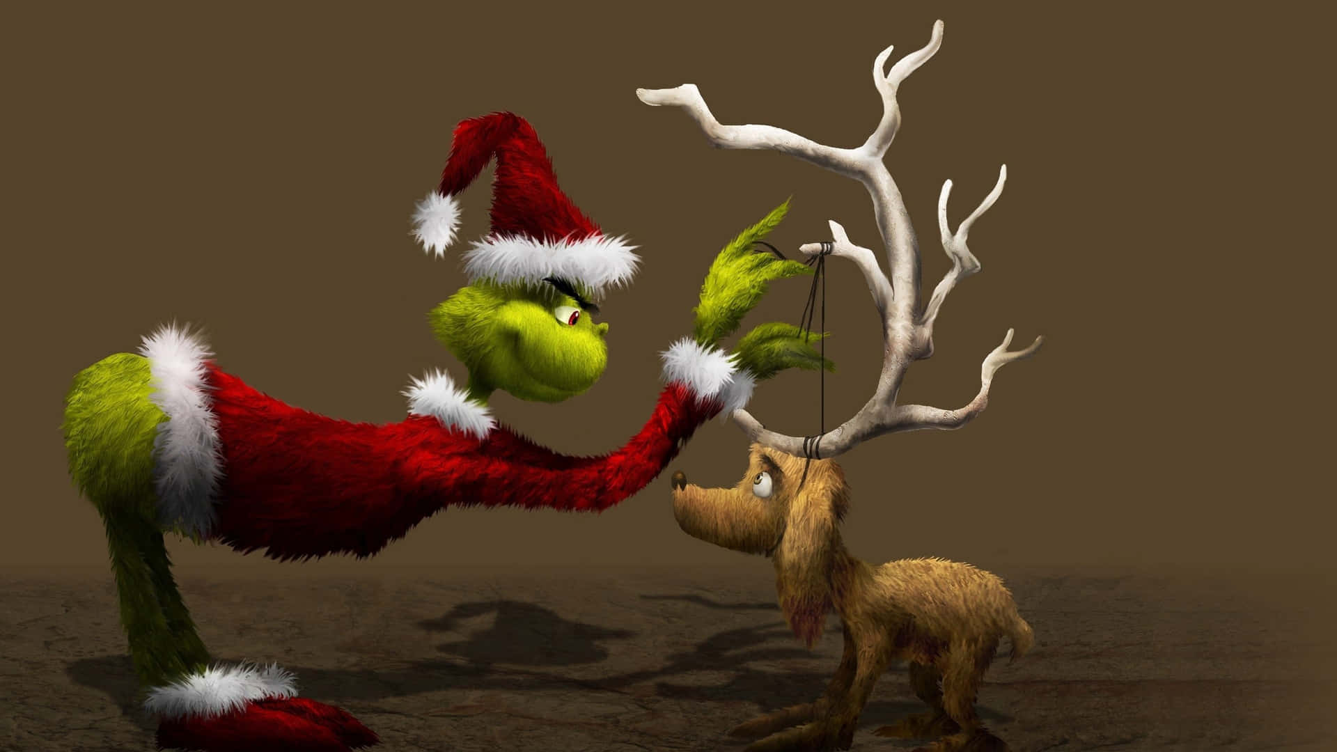 Ilgrinch - Babbo Natale - Sfondo Di Babbo Natale