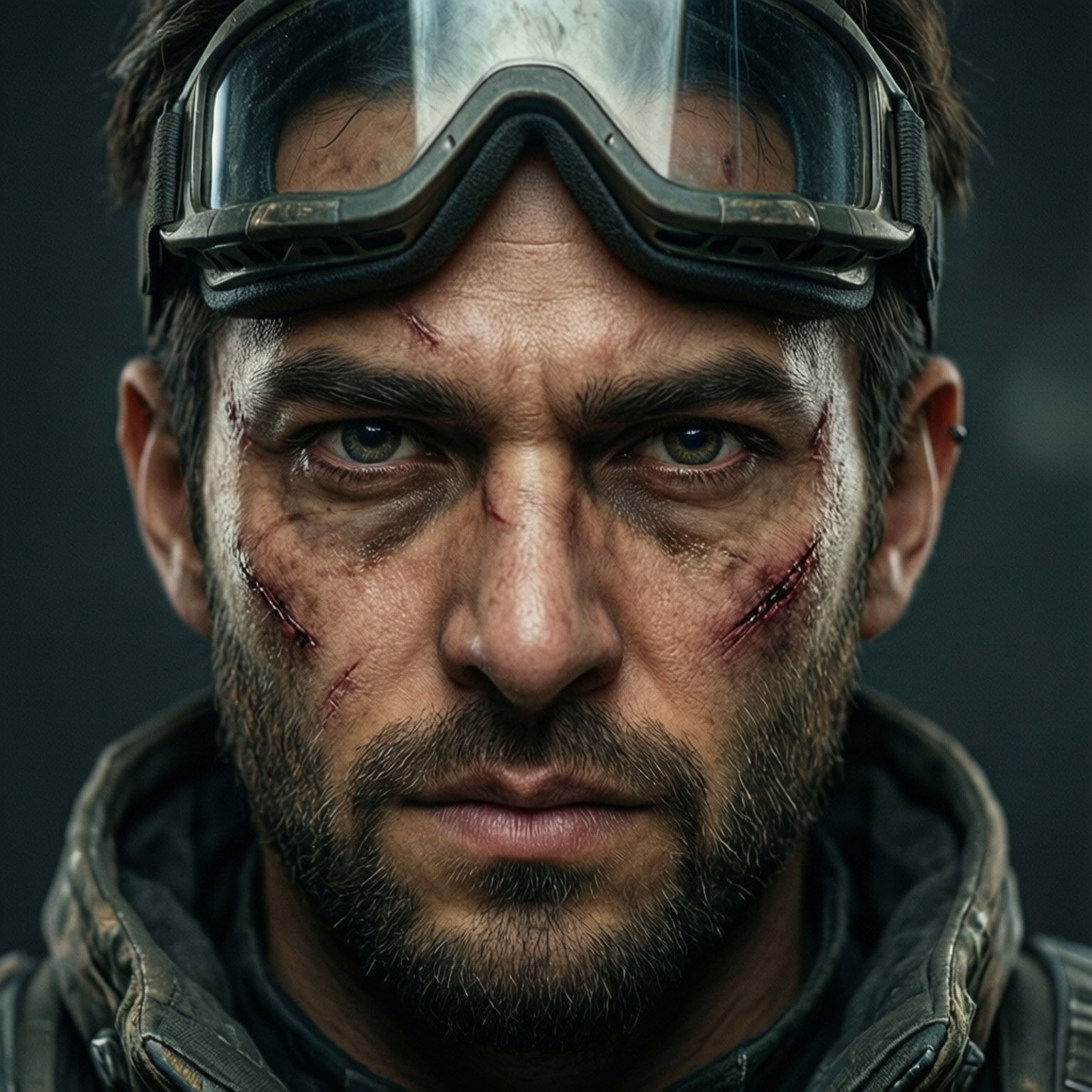 Gritty Headshot Bakgrundsbilder