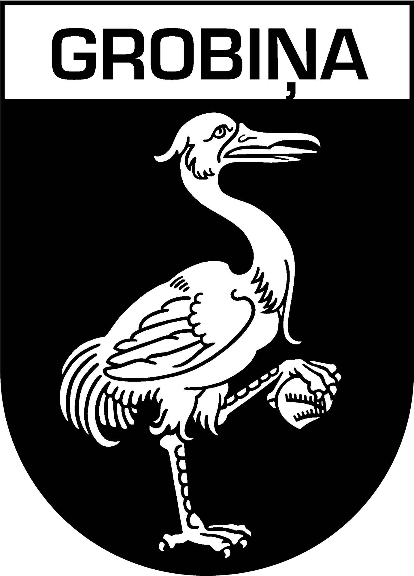 Grobinas Dodo Bird Coatof Arms PNG