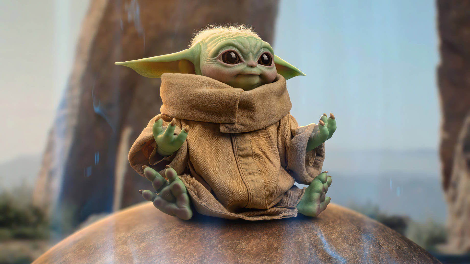 Grogubebé Yoda 3840 X 2160 Star Wars Fondo de pantalla