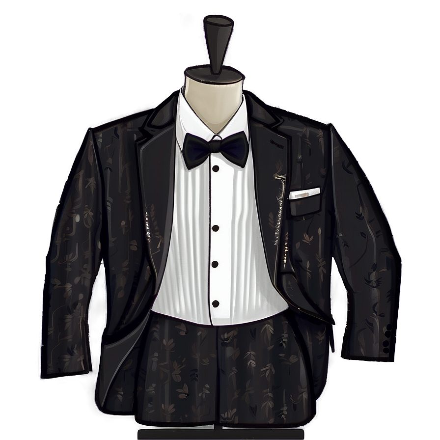 Groom's Wedding Tuxedo Png 63 PNG