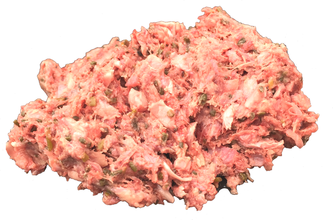 Ground Salmon Meat Texture PNG