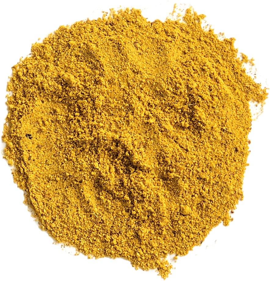 Ground Turmeric Powder Texture PNG