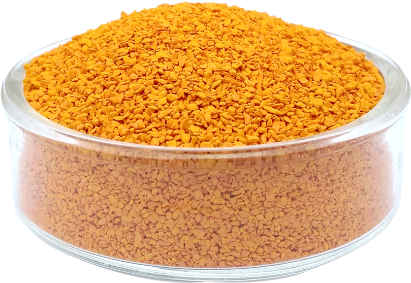 Ground Turmeric Powder Transparent Container PNG