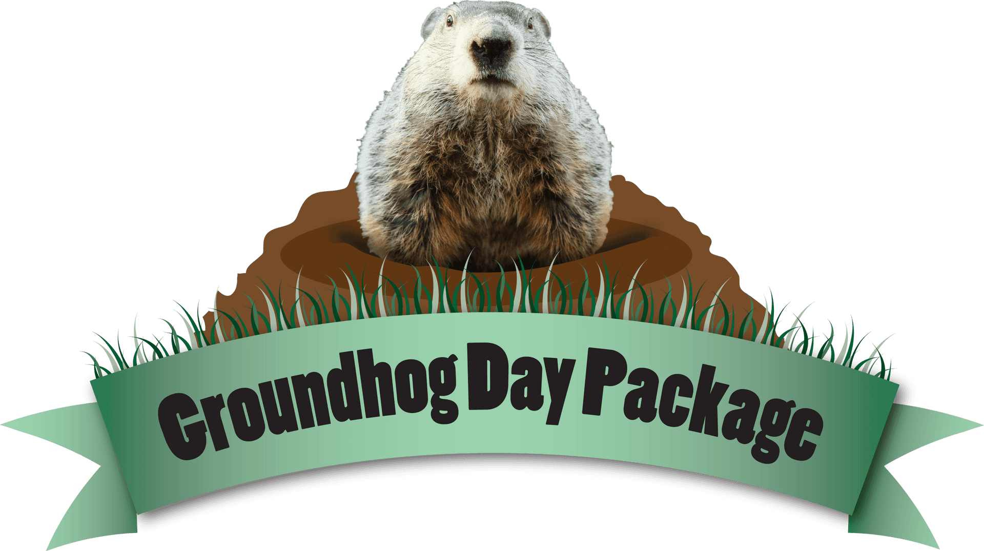 Groundhog Day Package Promo PNG