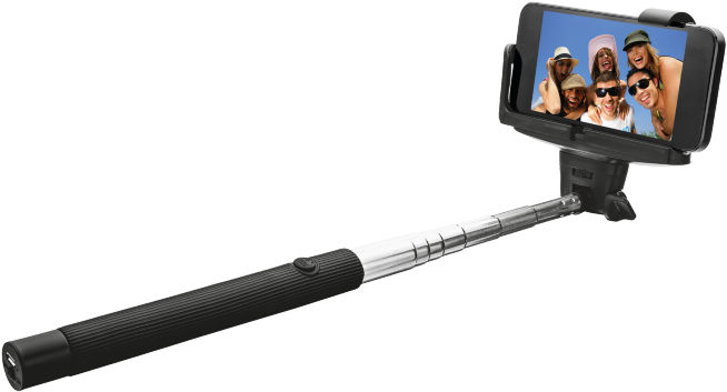 Group Selfie With Dogs On Selfie Stick.png PNG