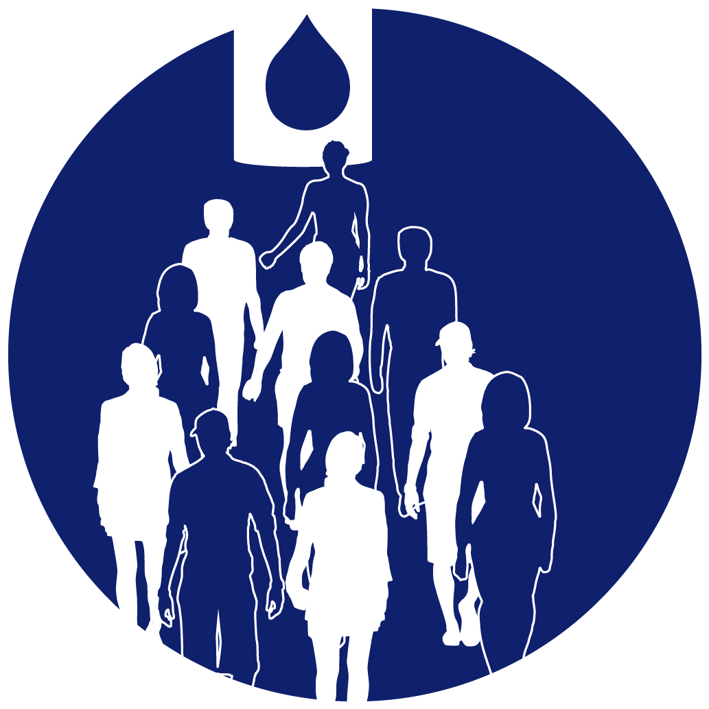 Group Silhouette Accessibility Sign PNG