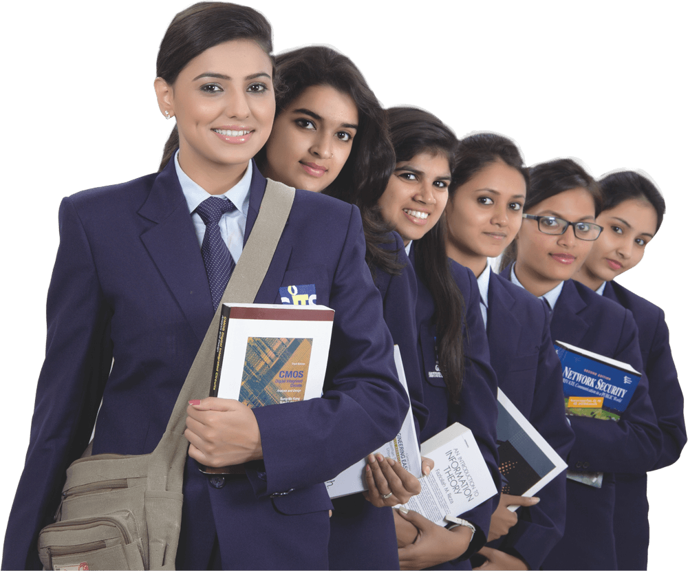 Groupof College Studentsin Uniform PNG