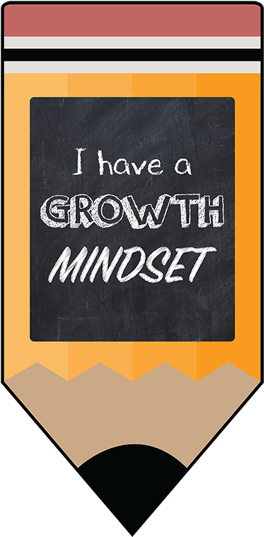 Growth Mindset Inspiration Pencil PNG