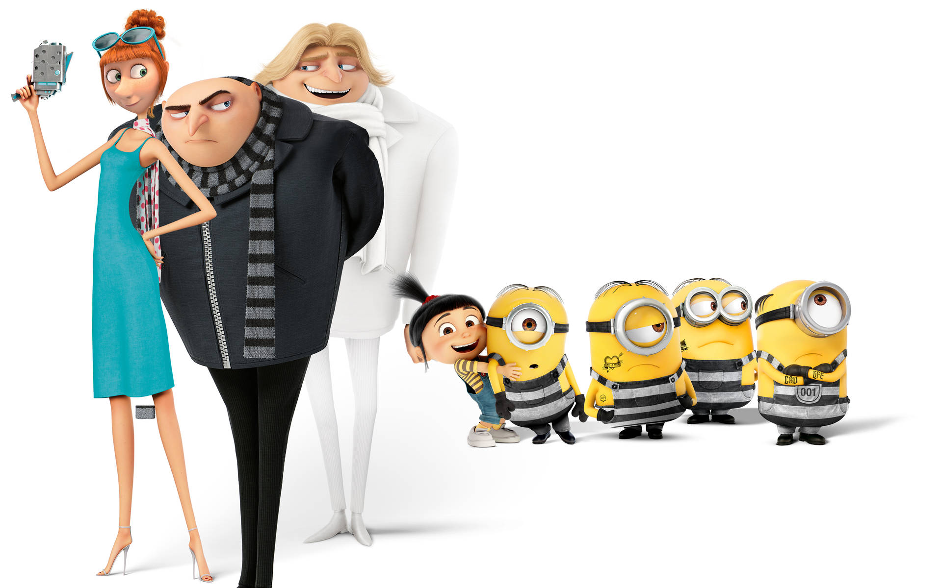 Gru Brothers Minions Despicable Me 3 Background