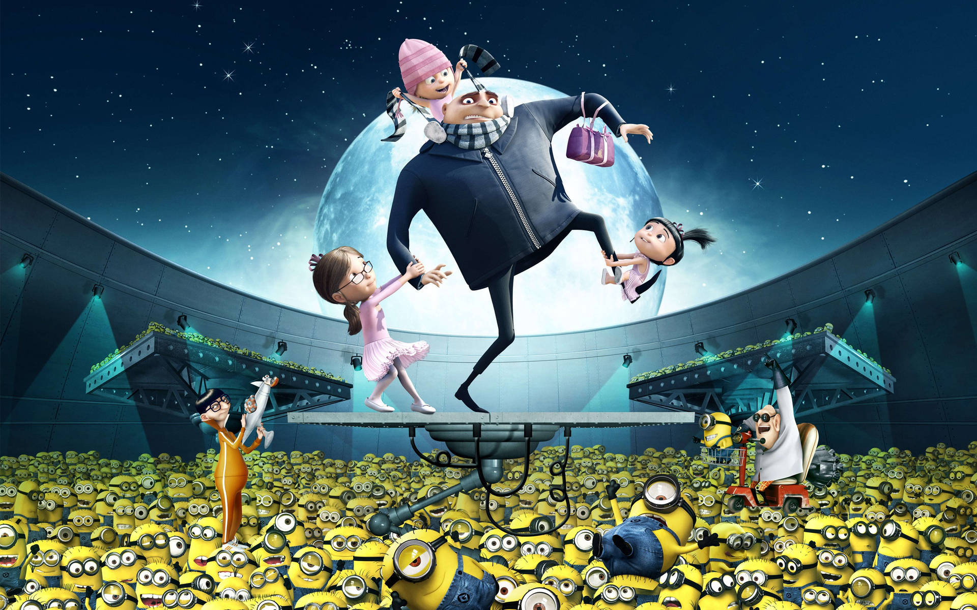 Gru Daughters Despicable Me 2 Picture
