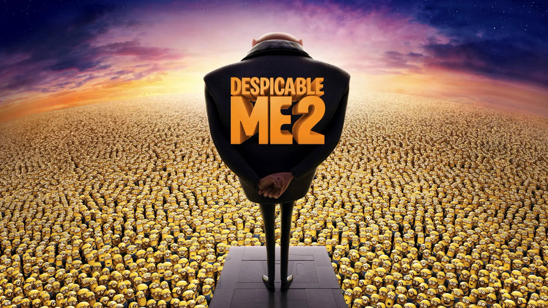 Gru Overlooking Minions Despicable Me 2 Picture